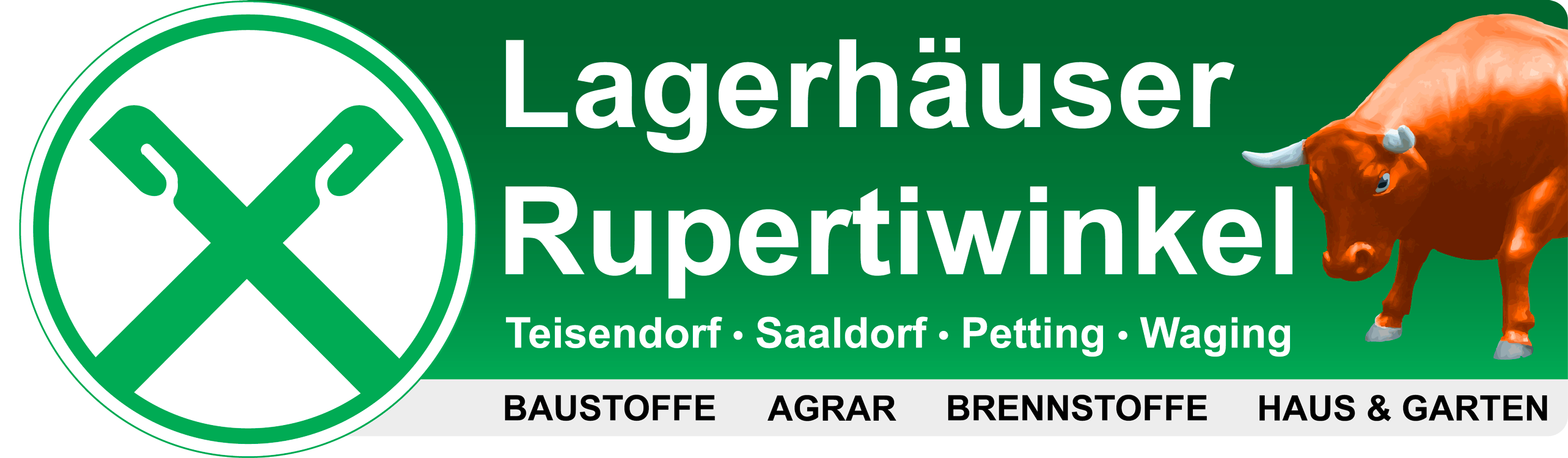Raiffeisen-Lagerhäuser Rupertiwinkel Mustergarten, Logo